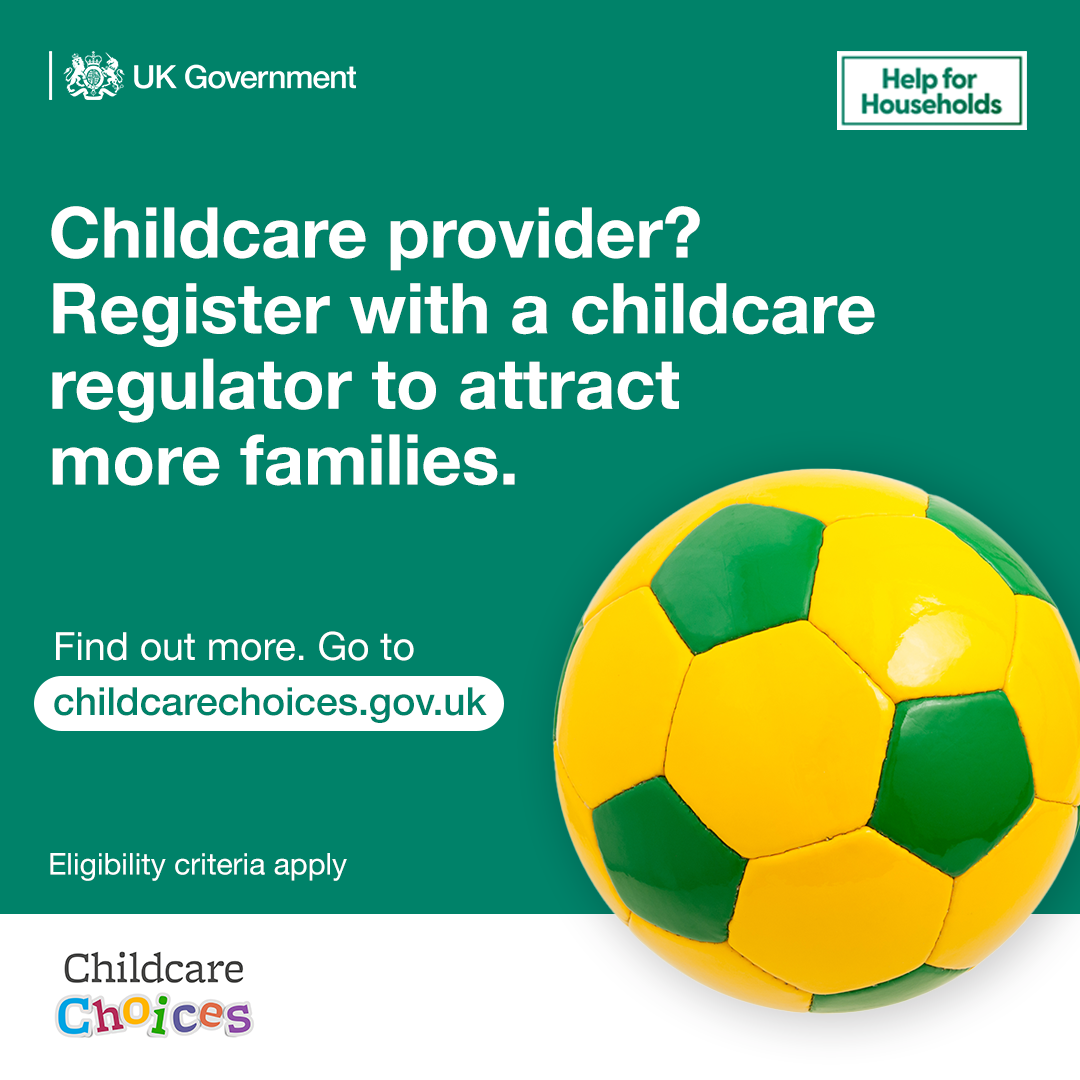  Register with a childcare regulator display image