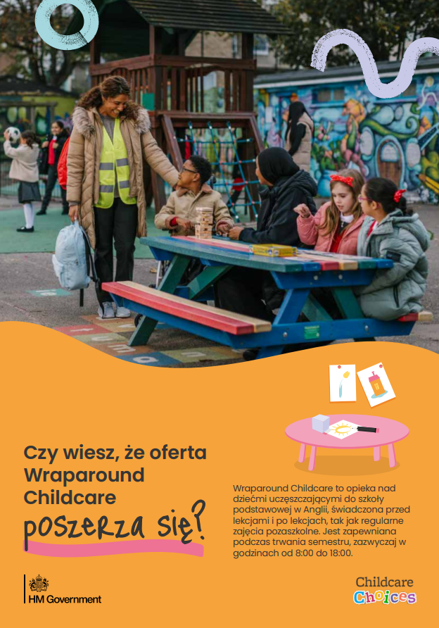 Childcare Choices digital leaflet translated into Polish