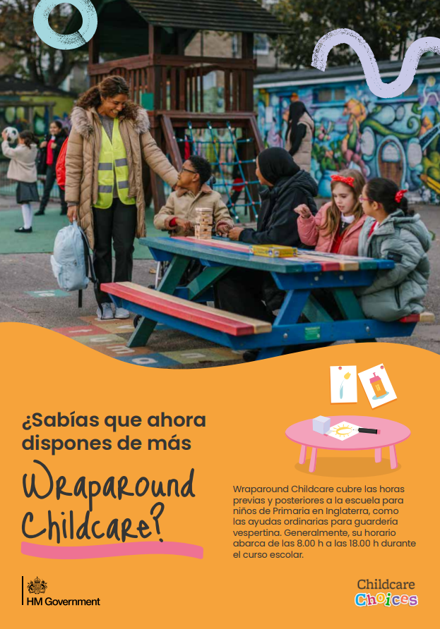 Spanish: Digital wraparound leaflet